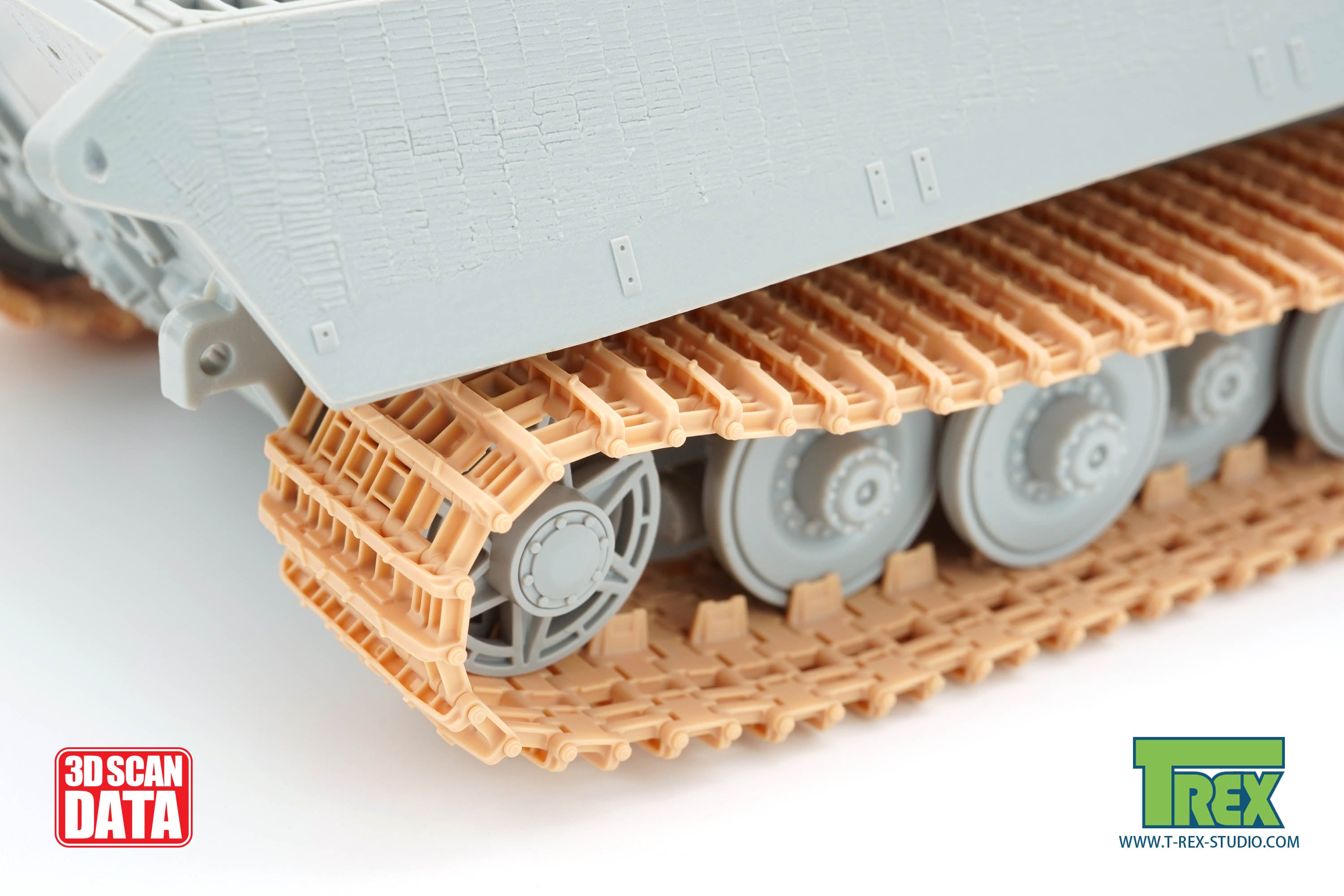 T-Rex Studio TR85052 pásy 1/35 Jagdtiger Porsche 3D tisk
